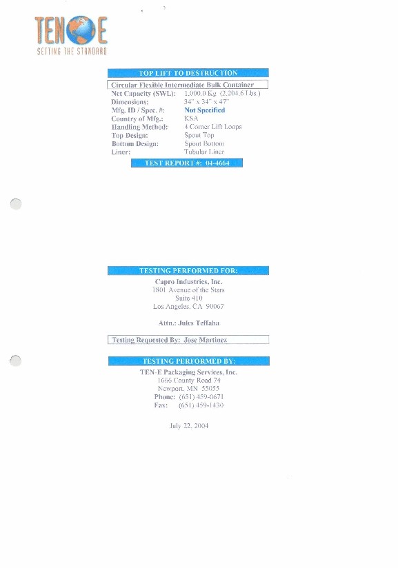 54600 Certificate