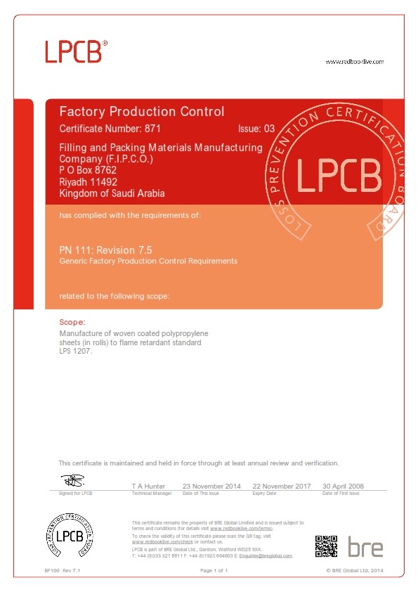 74853 Certificate